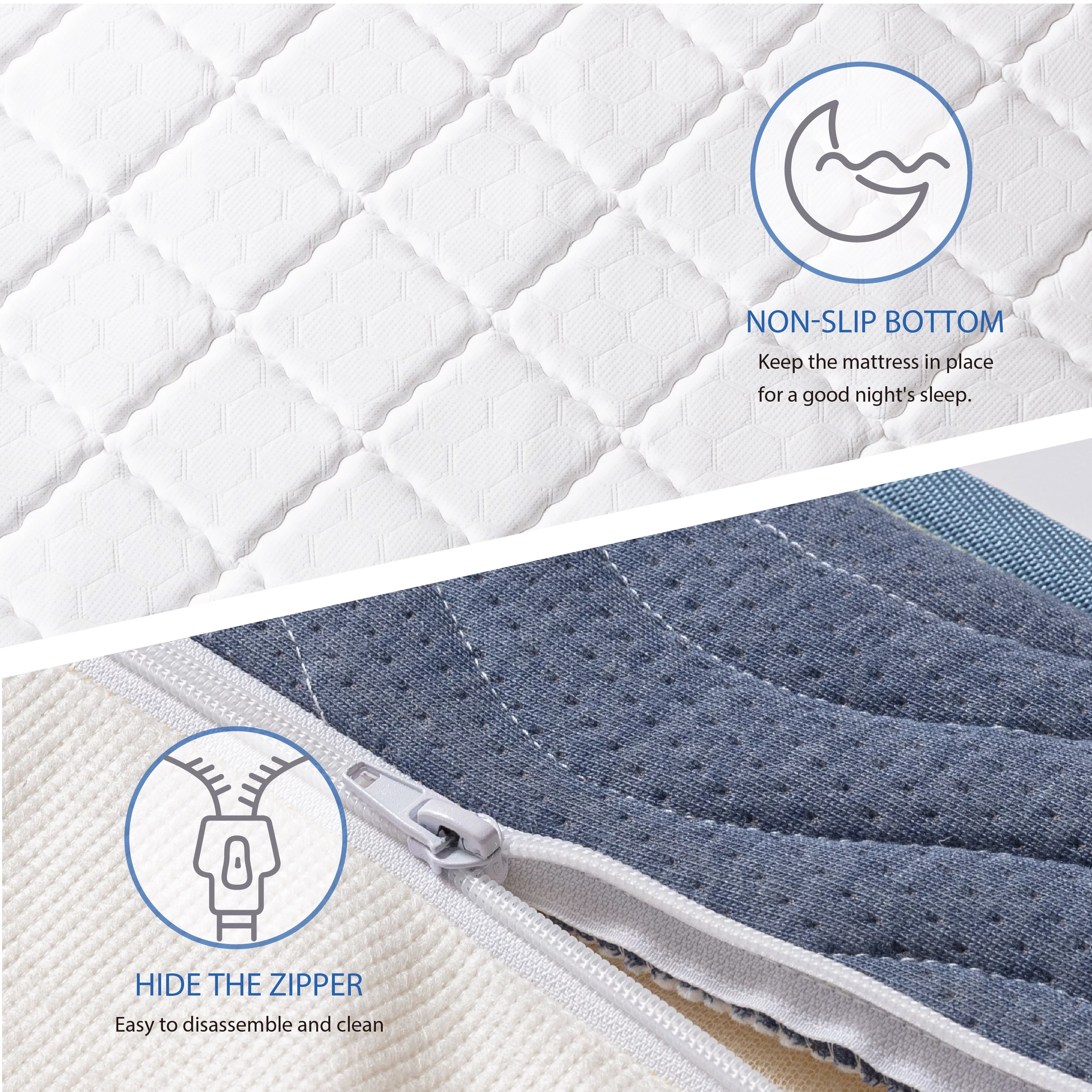 MLILY Value 13" King Mattress Hybrid Mattress, Medium