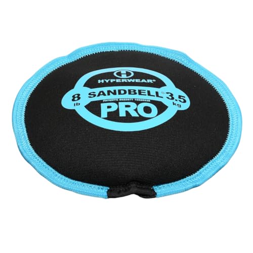 Hyperwear SandBell PRO Workout Sandbag Kettlebell Ships Pre-Filled Sizes 6-70 lbs