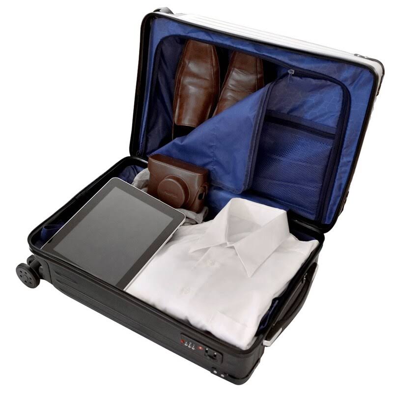 Mojo 21 in. White Dallas Cowboys Premium 2-Toned Carry-On Suitcase