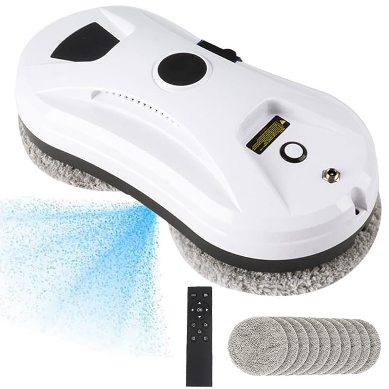 Window Cleaner Robot with Ultrasonic 5600PA Auto Water Glass Cleaning Automatic Smart Robot Cleaner