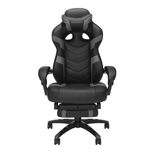 RESPAWN 110 Pro Gaming Chair - Gaming Chair with Footrest, Reclining Gaming Chair, Video Gaming Computer Desk Chair, Adjustable Desk Chair