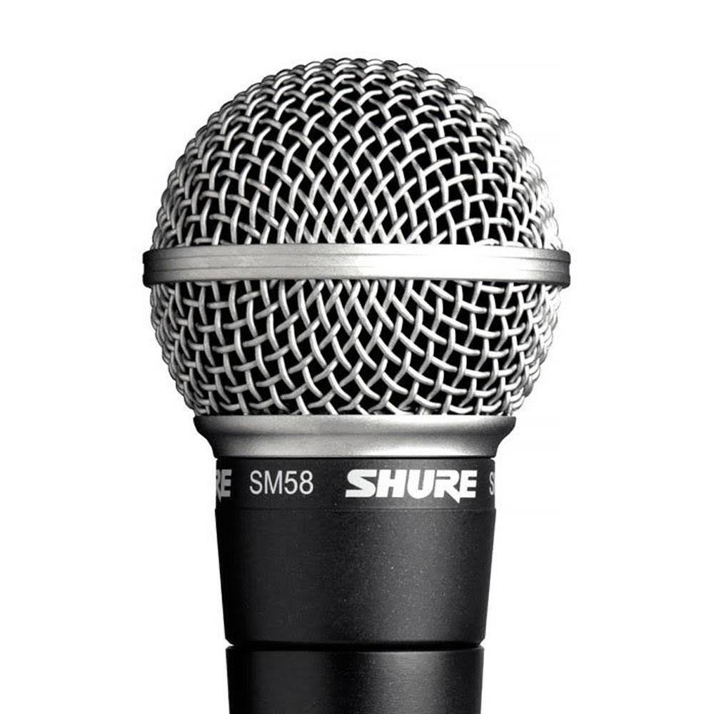 Shure SM58S Professional Vocal Microphone w/ On/Off Switch (2 Pack)
