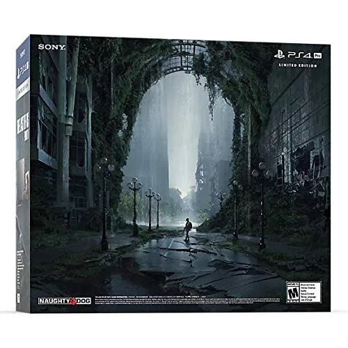 PlayStation 4 Pro 1TB Limited Edition The Last of Us Part 2 Console Bundle - Black