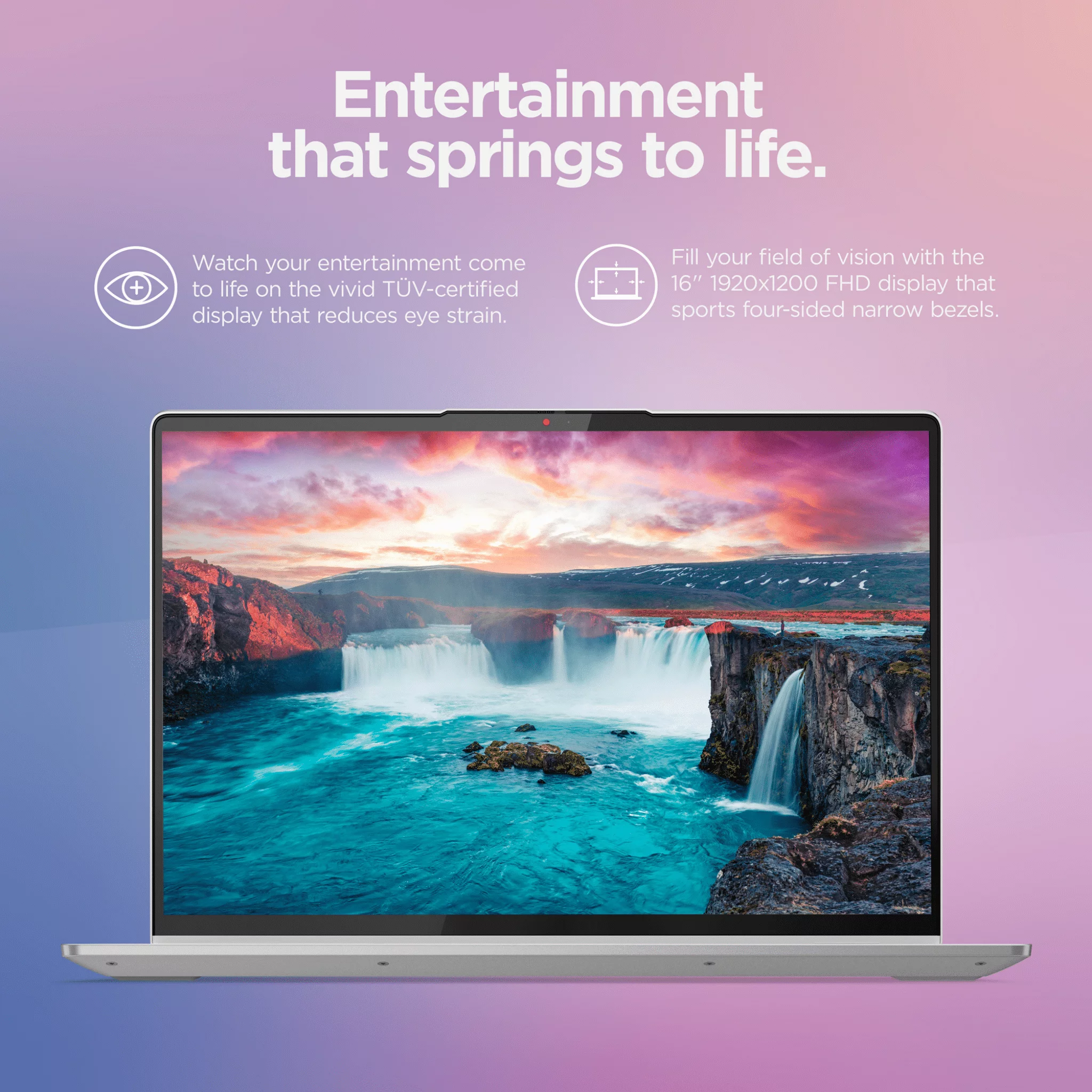 Lenovo Ideapad Flex 5i 16" WUXGA IPS Touchscreen Laptop, Intel Core i7-1255U, 8GB RAM, 512GB SSD, Windows 11 Home, Cloud Grey, 82R80022US