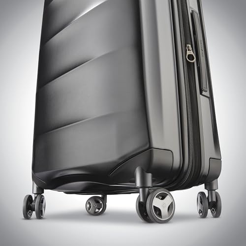 Samsonite Carry-On Pro Front Pocket Hardside Expandable 21-Inch Octiv Luggage: Durable & Impact Resistant, 360° Aero Trac Spinner Wheels