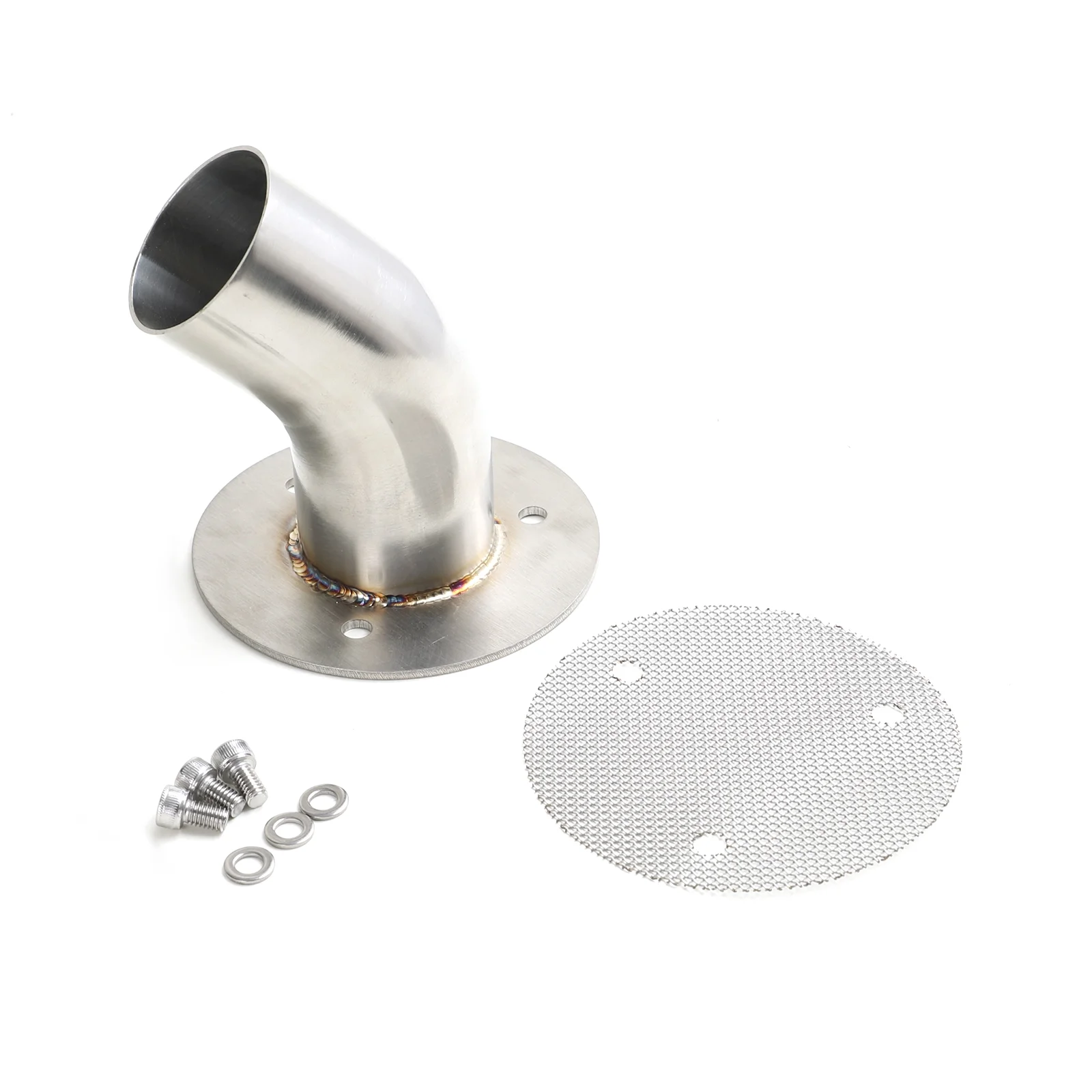 45° Bend Exhaust Tip for Honda Pioneer 700 1000 UTV SXS700M2 SXS1000M3 2014-2021