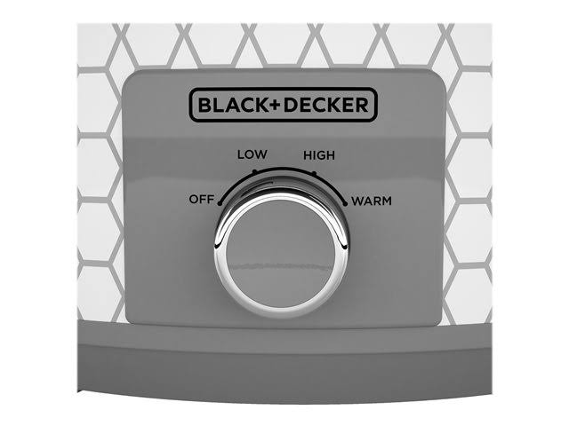 Black u0026 Decker SC1007D Tempered glass/stoneware Slow Cooker - 8.3 qt - White/Gray