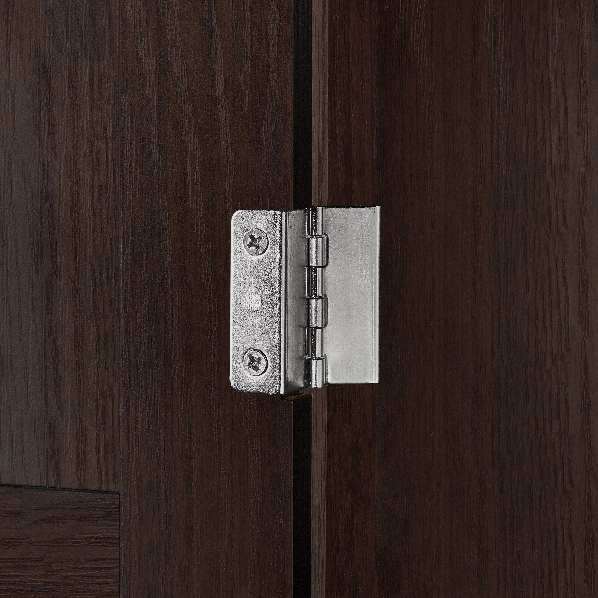 RiverRidge Home Hayward Two-Door Floor Cabinet, Dark Woodgrain