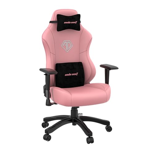 Anda Seat Phantom 3 Fabric Gaming Chairs for Adults - Large Wide Seat Gaming Chair with Lumbar Support