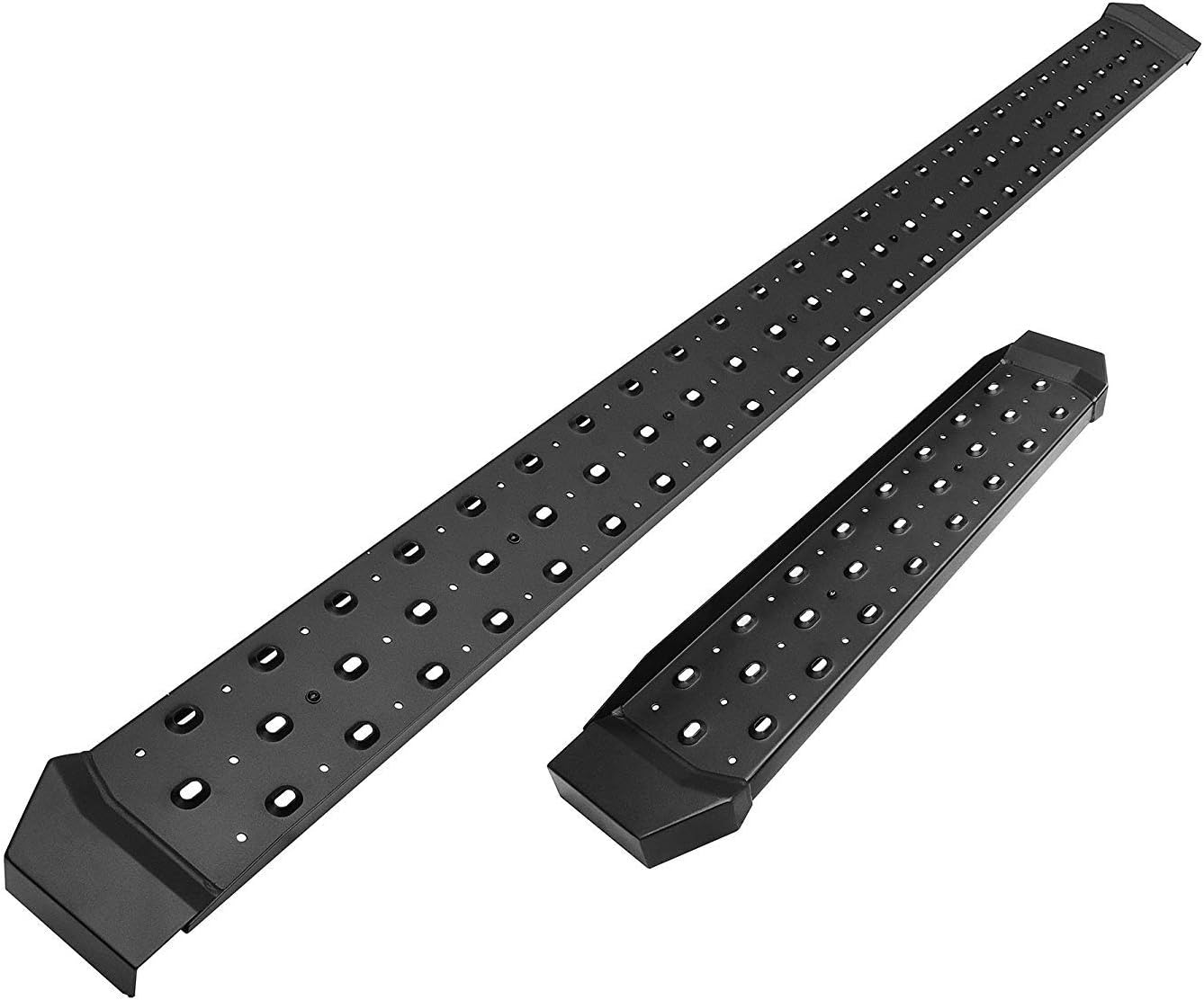 TAC 6.5” Rattler Steel Running Boards Fit 2014-2022 RAM Promaster Van 136”/159” Wheel Base (Full Size) Utility Black Side Step Nerf Bars Side Bars