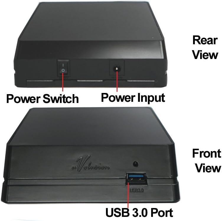 Avolusion HDDGear 2TB (2000GB) 7200RPM 64MB Cache USB 3.0 External PS4 Gaming Hard Drive (PS4 Pre-Formatted) - PS4, PS4 Slim, PS4 Slim Pro