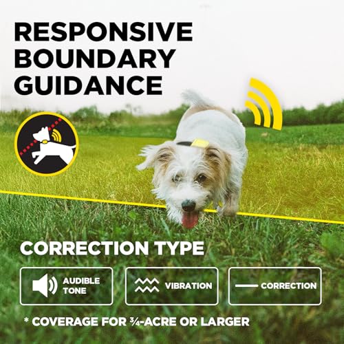Dogtra GPS Fence &ndash; No Subscription, Custom Wireless Fence with App, Smart Boundary Guidance System with Tone/Vibration/Correction