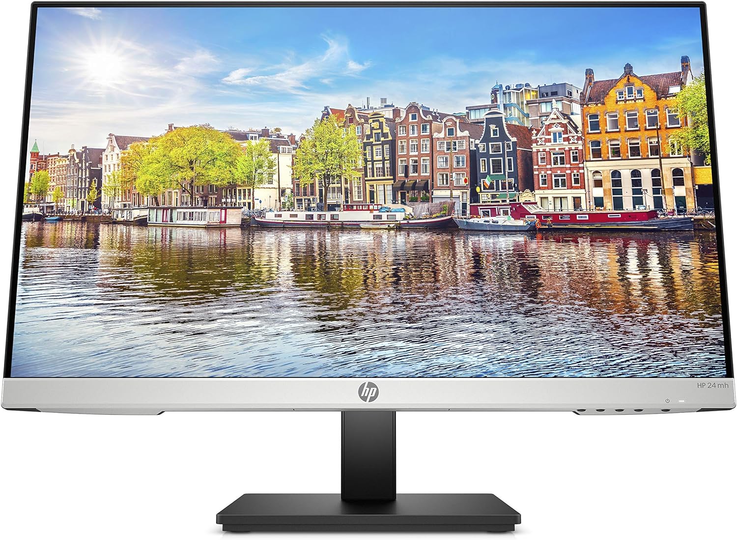 HP 24mh FHD Computer Monitor with 23.8-Inch IPS Display (1080p) - Built-In Speakers and VESA Mounting