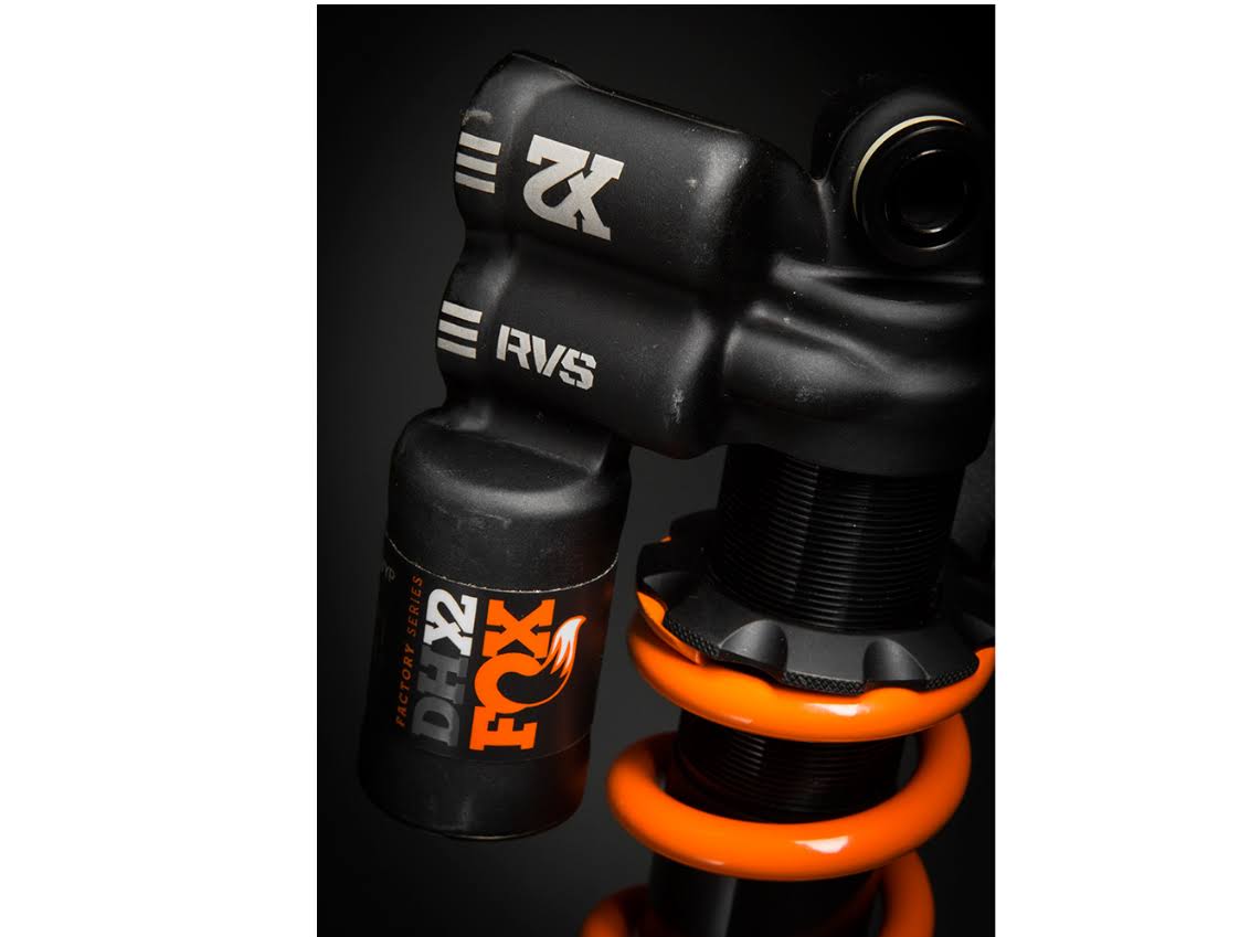 Fox DHX2 Factory Rear Shock Metric 230x65mm 2-Position Lever Ti-Nitride Coat