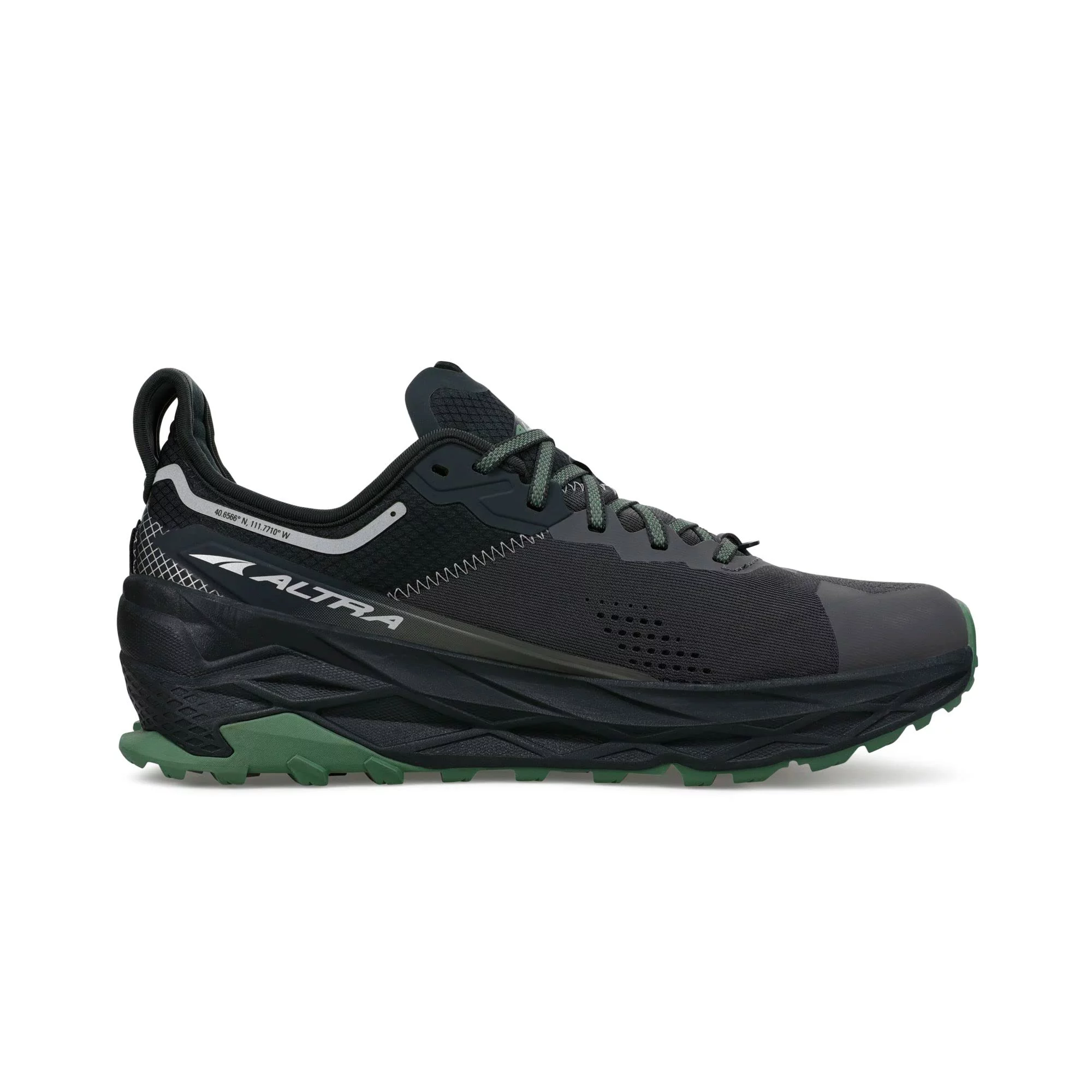 ALTRA Men's AL0A7R6P Olympus 5 Trail Running Shoe, Black/Gray - 11 M US - Curated Treasures Market