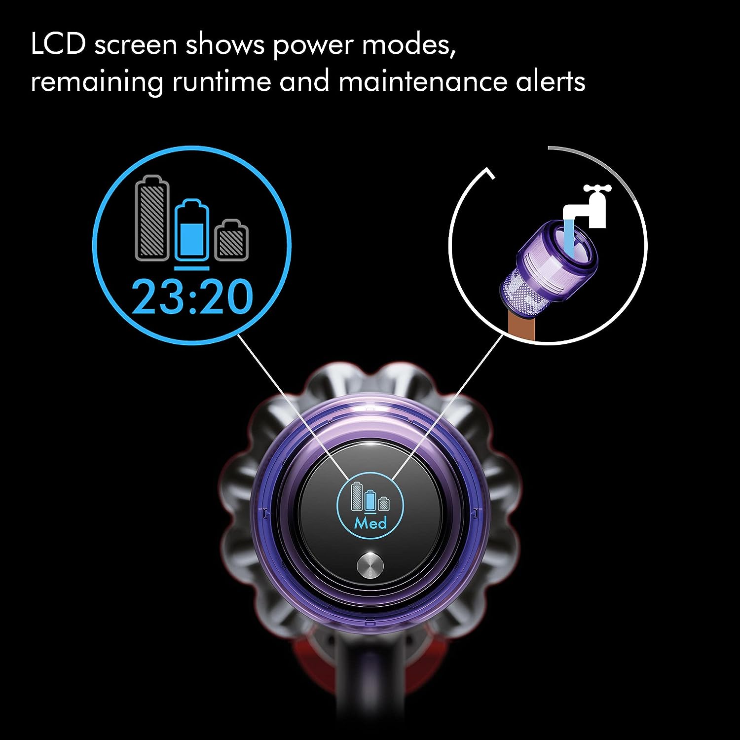 Dyson V11 Cordless Vacuum Cleaner, Nickel/Blue (Renewed) - Smart Home Appliances