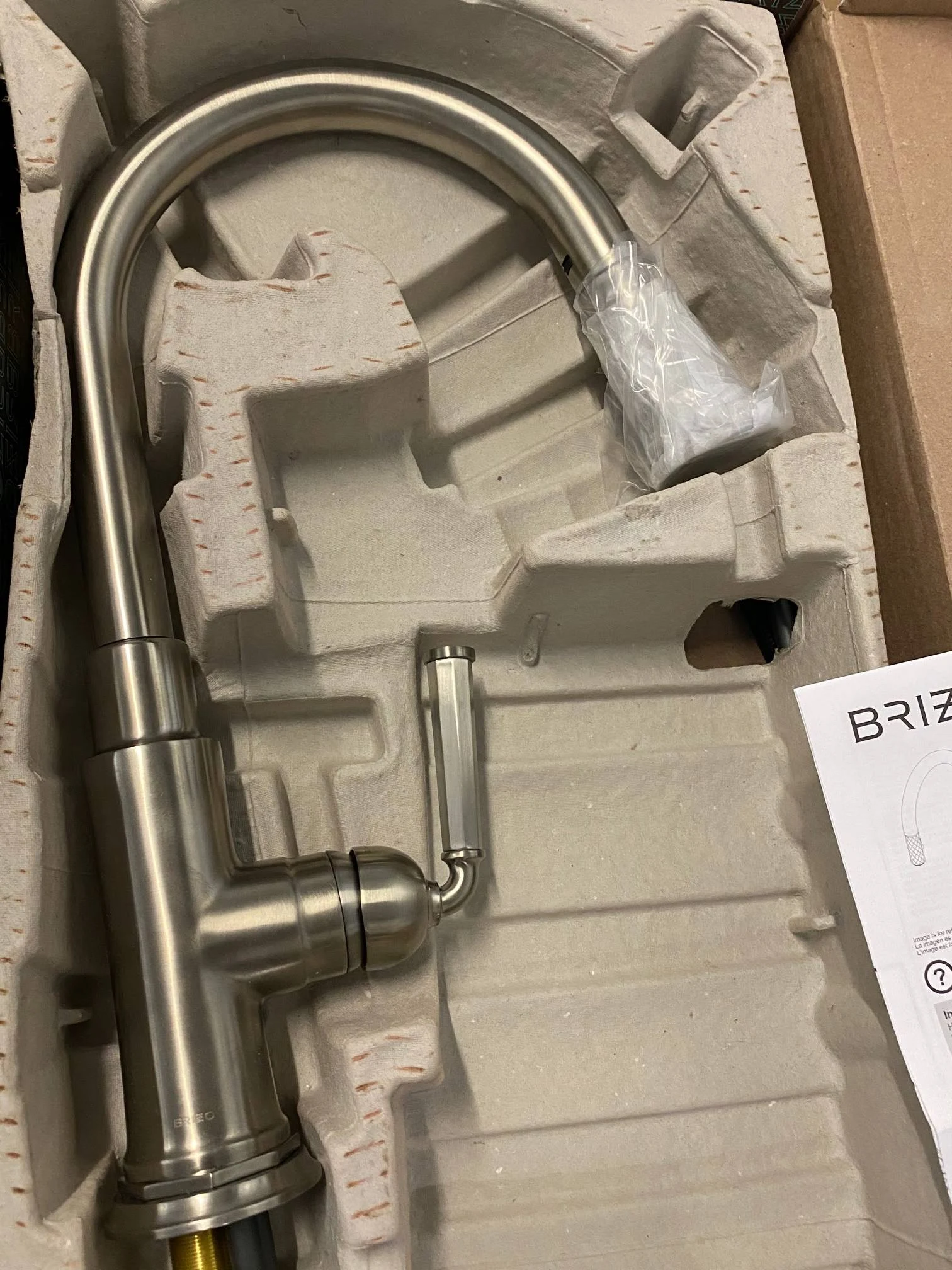 Brizo 63074LF-SS Rook Pull-Down Faucet - Stainless