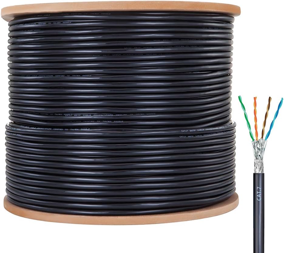 OUK-BT Cat7 Bulk Ethernet Cable 660ft