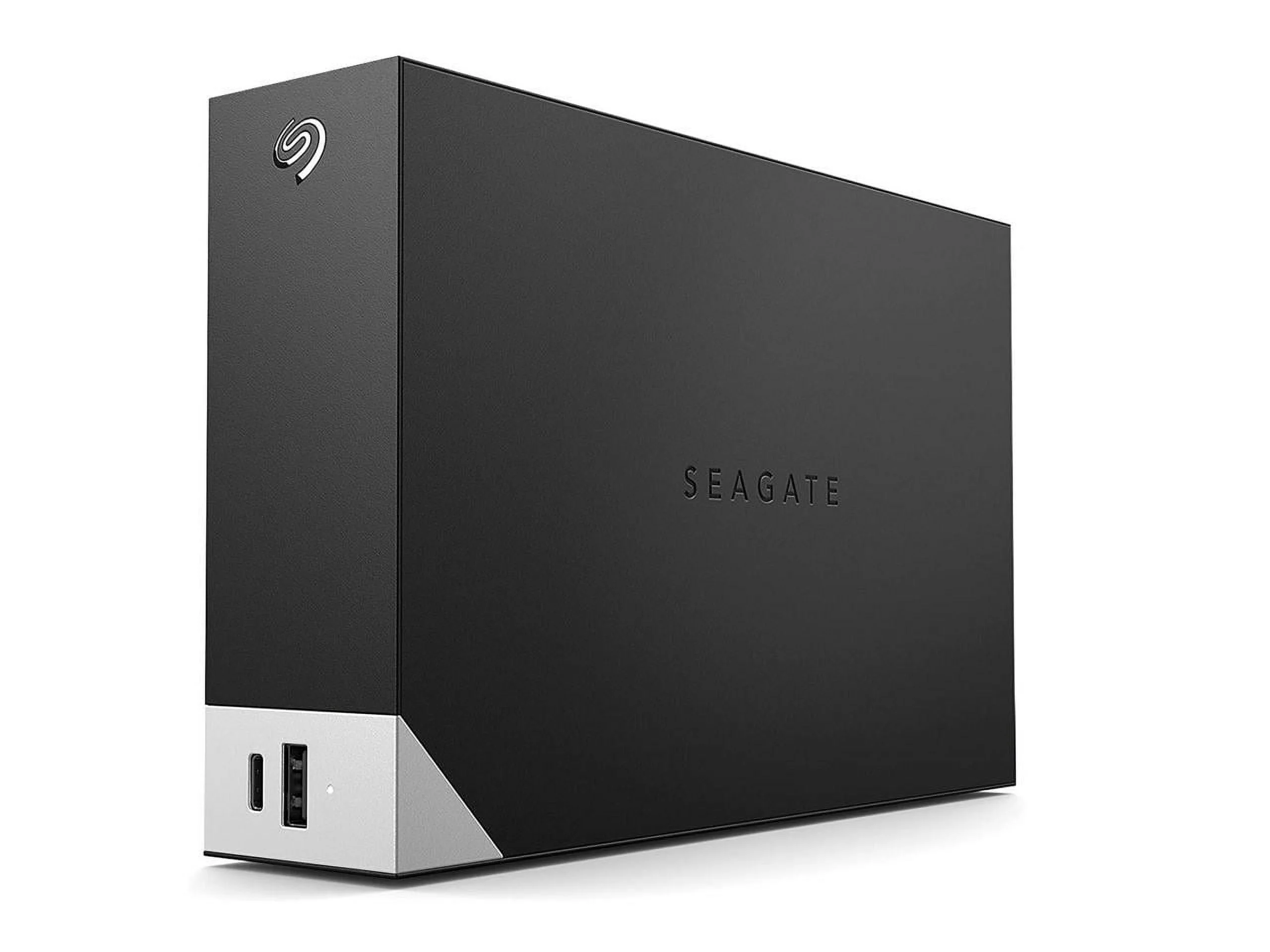 Seagate One Touch Hub 14TB External USB-C and USB 3.0 Desktop Hard Drive - Black (STLC14000400)