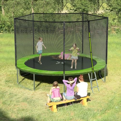 SKOK Trampoline 8FT 10FT 12FT 14FT 15FT Trampolines with Enclosure Net