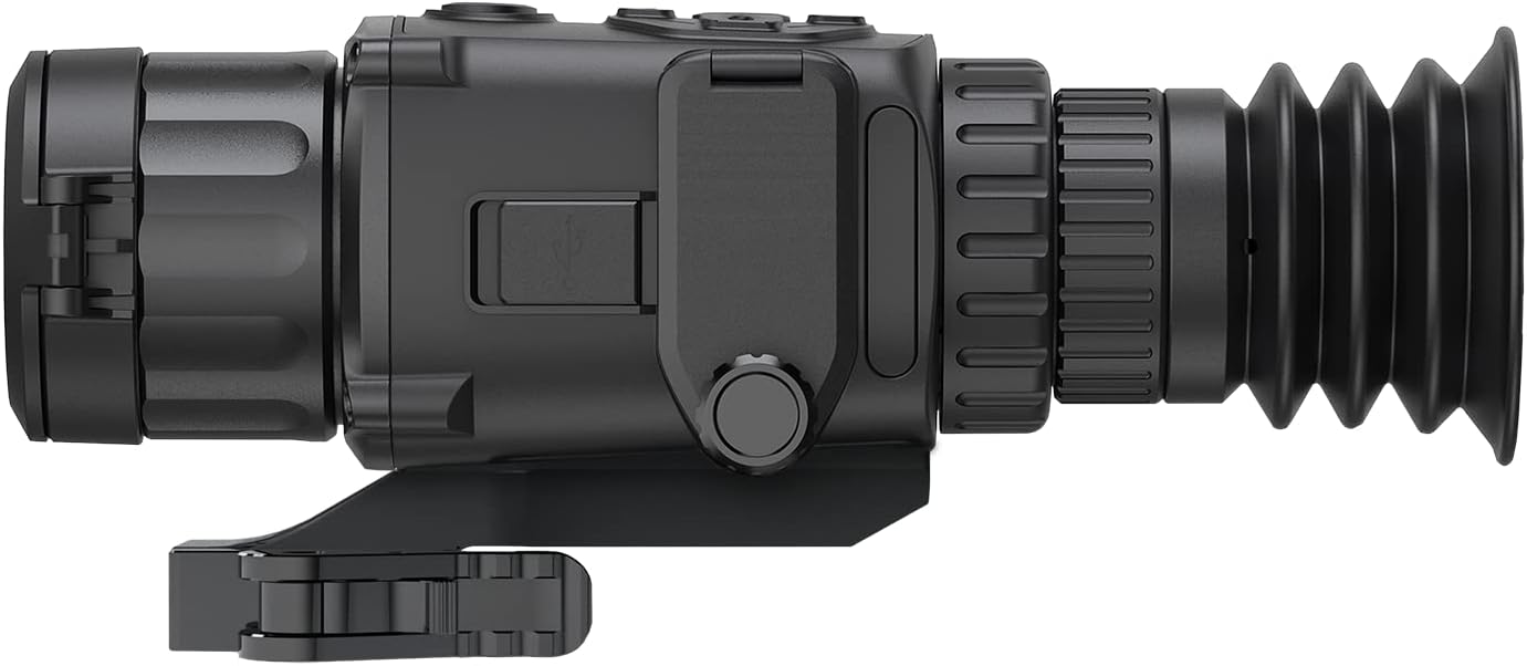 AGM Global Vision Thermal Scope Rattler TS19-256 Thermal Imaging Rifle Scope 256x192 (50 Hz), 19 mm Lens, Black