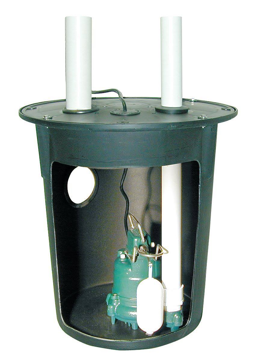 Zoeller 900-0002 Sump Pump System, 3/10hp, Vertical Switch