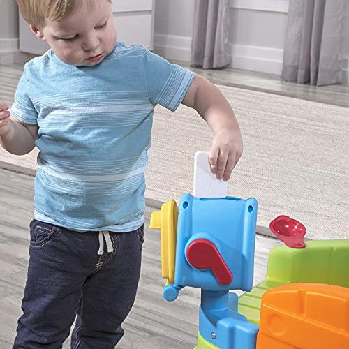 Step2 Toddler Corner House, Kids Playhouse, Indoor/Outdoor Playset, Play Gym with Kitchenette, Includes 15 Piece Toy Accessories