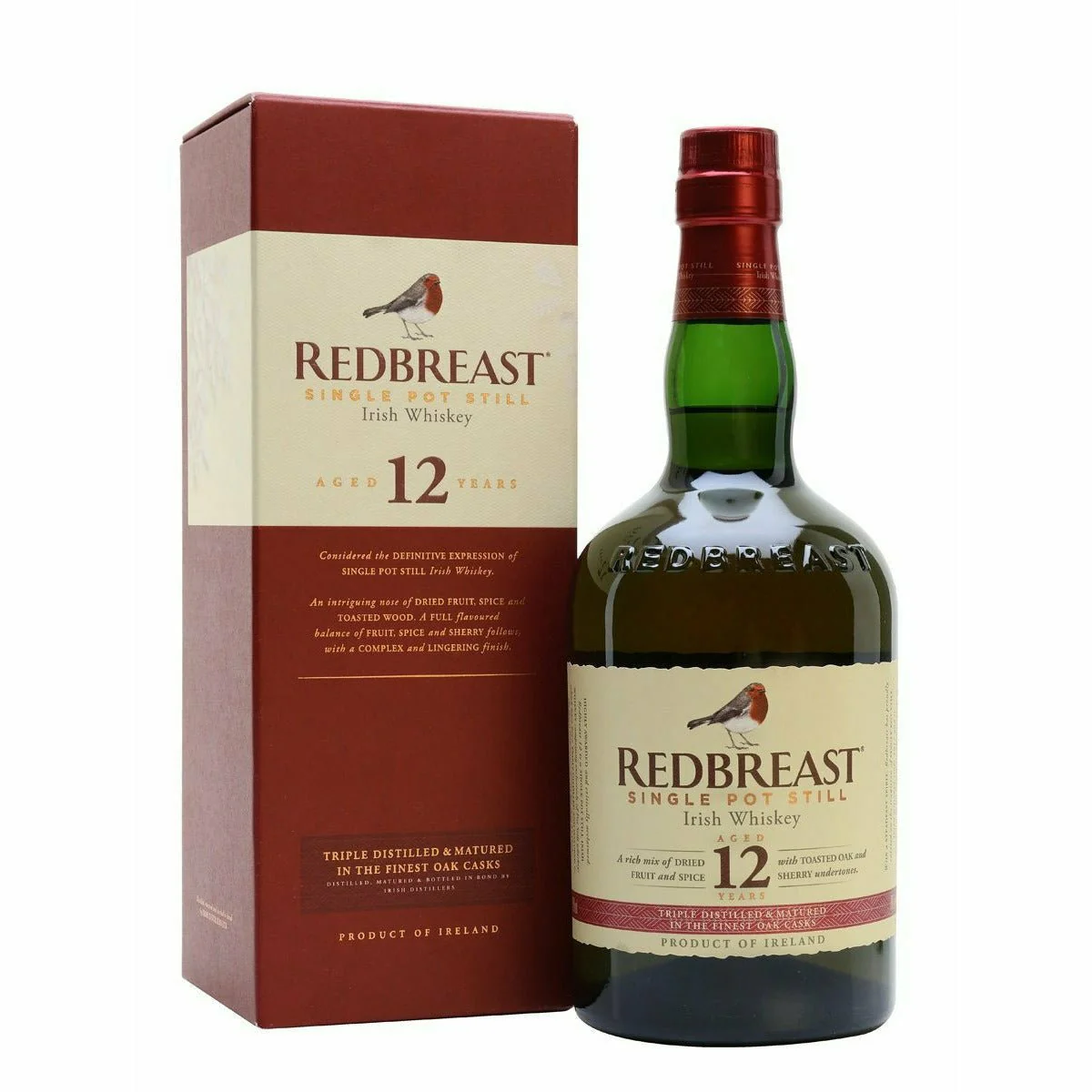 Redbreast 12 Year Old Irish Whiskey (750 ml) - Nestor Liquor