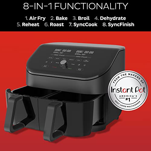 Instant Stainless Steel Vortex Plus Double Basket air fryer