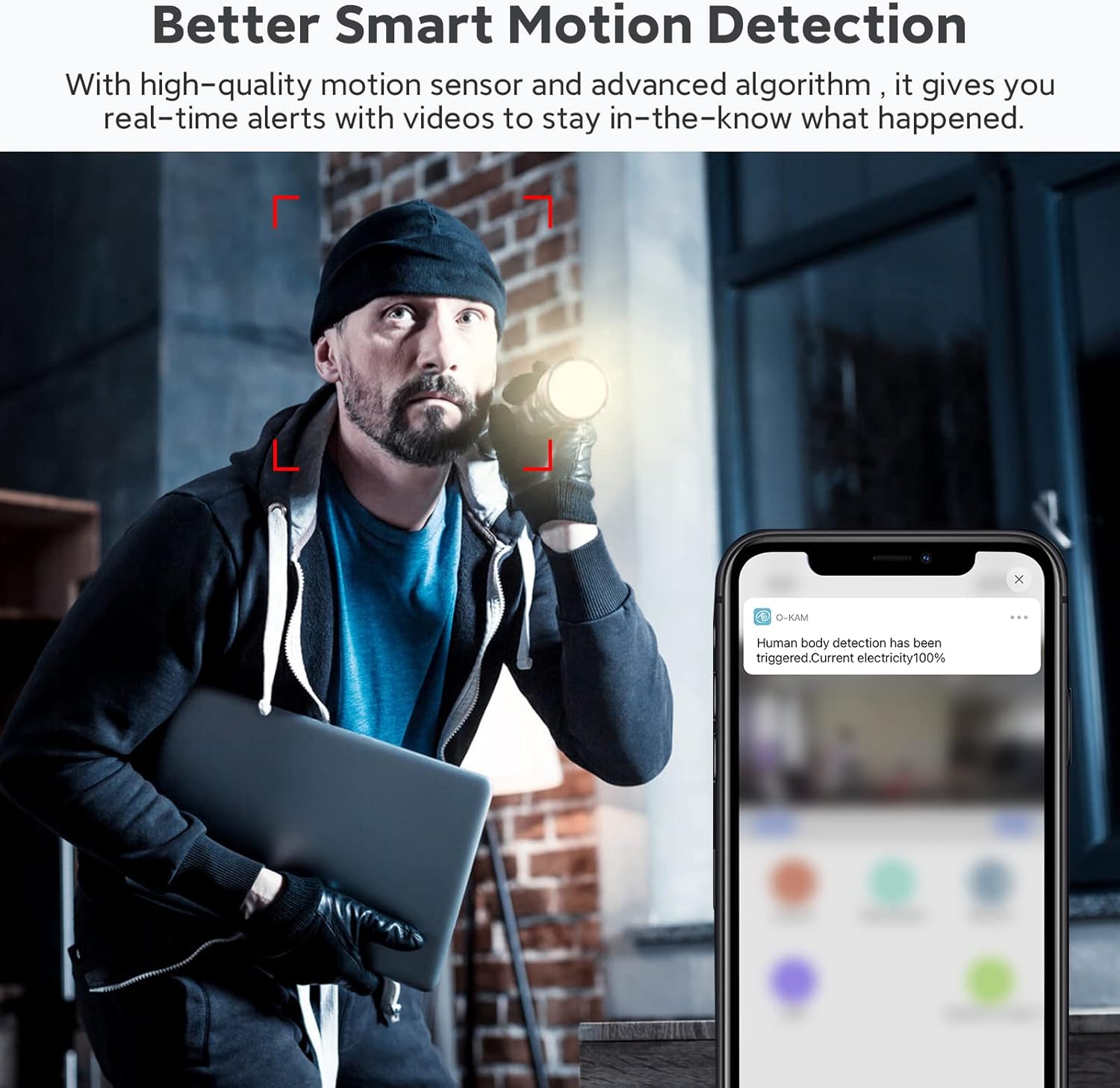 Smallest Security Camera 4K Mini Camera Wireless Nanny Cam Surveillance Camera WiFi with Phone App, Live Feed, Night Vision, Motion Detection