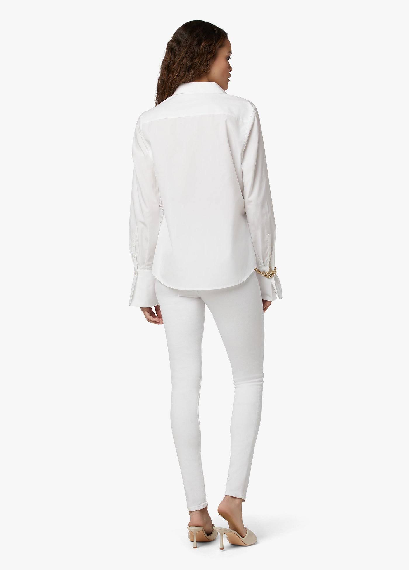 Favorite Daughter The Sara High Rise Skinny - White - 27
