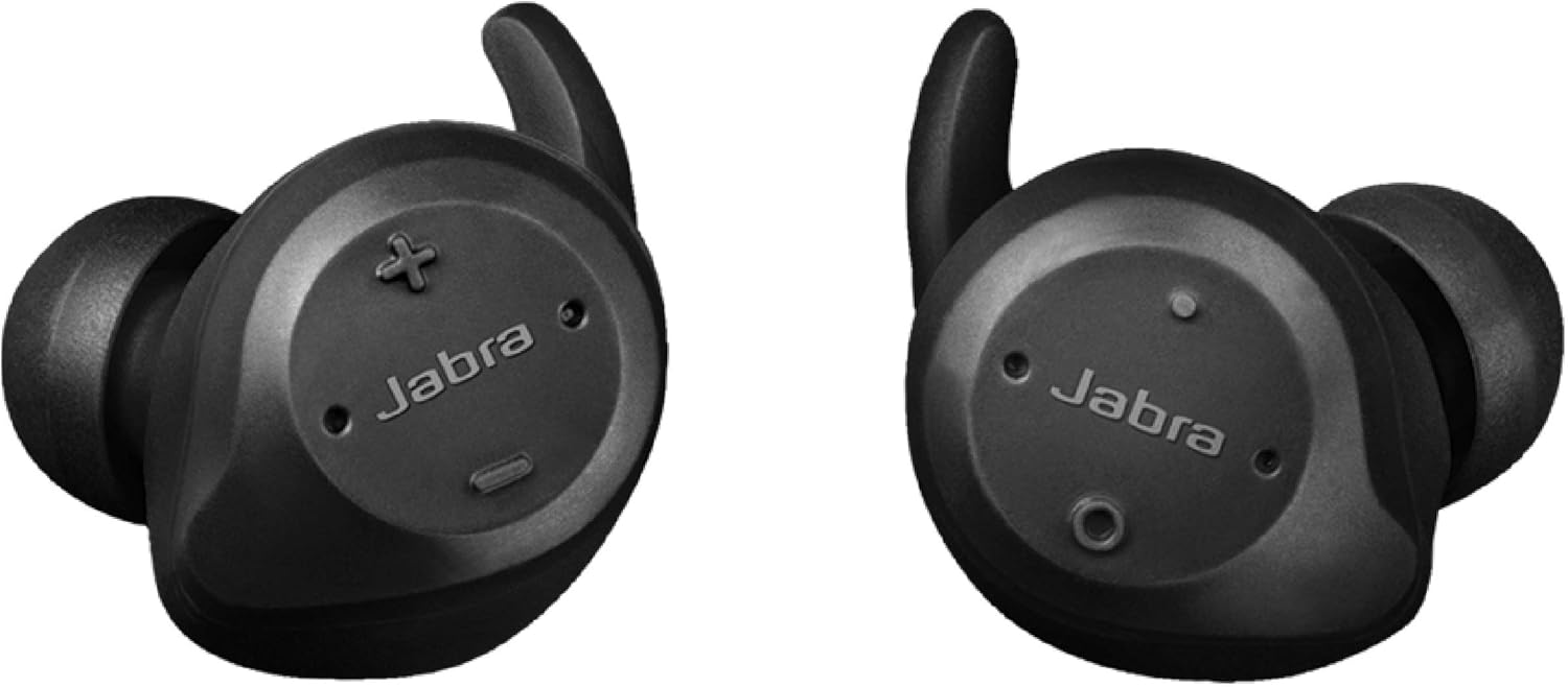 Jabra Elite Sport Earbuds – Waterproof Fitness & Running Earbuds with Heart Rate and Activity Tracker
