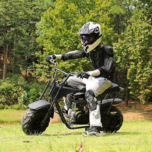 Oryxearth Mini Dirt Bike for Kids, 105CC 4-Stroke Kid Gas Powered Off-Road Pocket Pit Trail Motorcycle W/EPA Approved