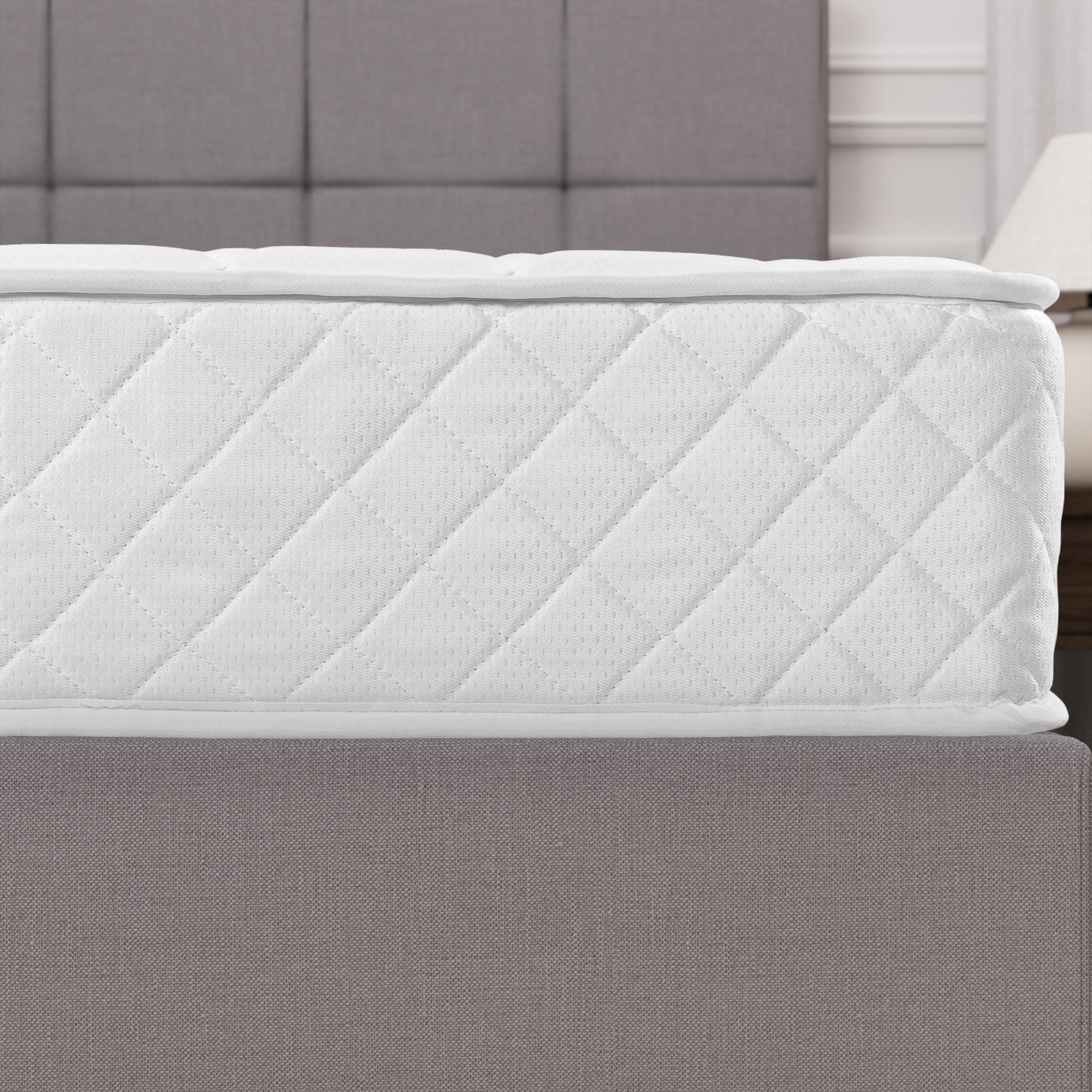 8 Quilted Hybrid of Comfort Foam and Pocket Spring Mattress, Full