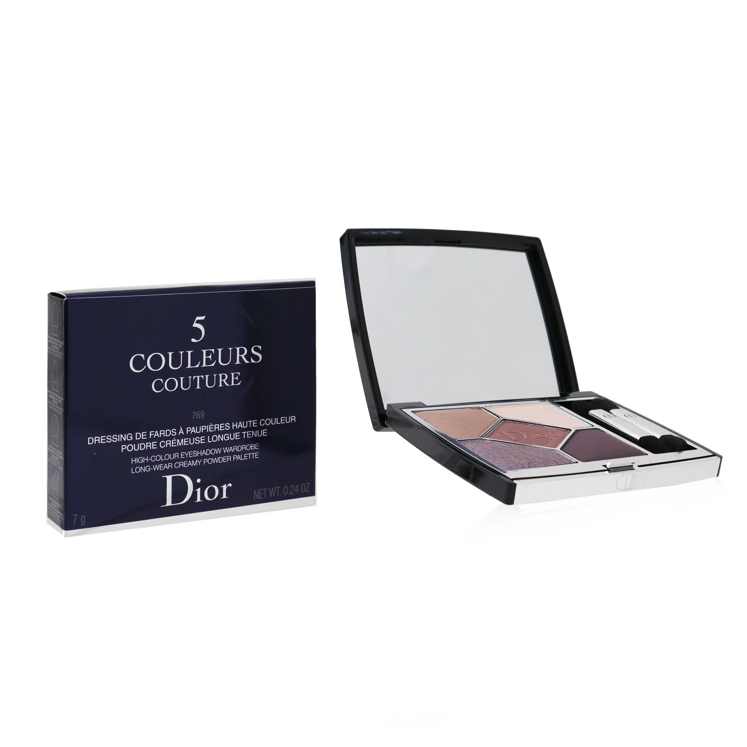 Christian Dior 5 Couleurs Couture Long Wear Creamy Powder Eyeshadow Palette - # 579 Jungle  7g/0.24oz