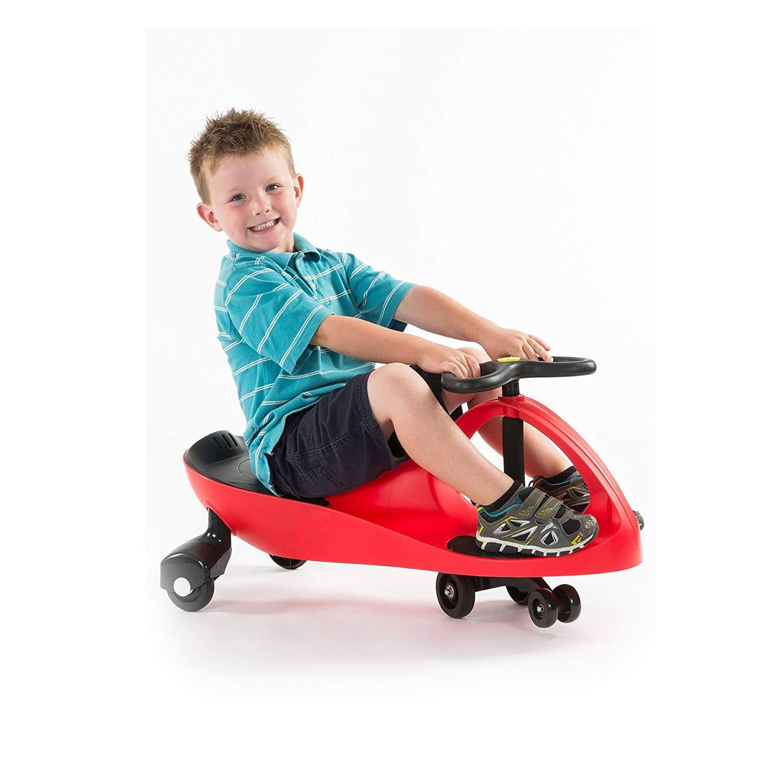 Plasmacar Red Kids Toy Indoor Outdoor Exercise Ride