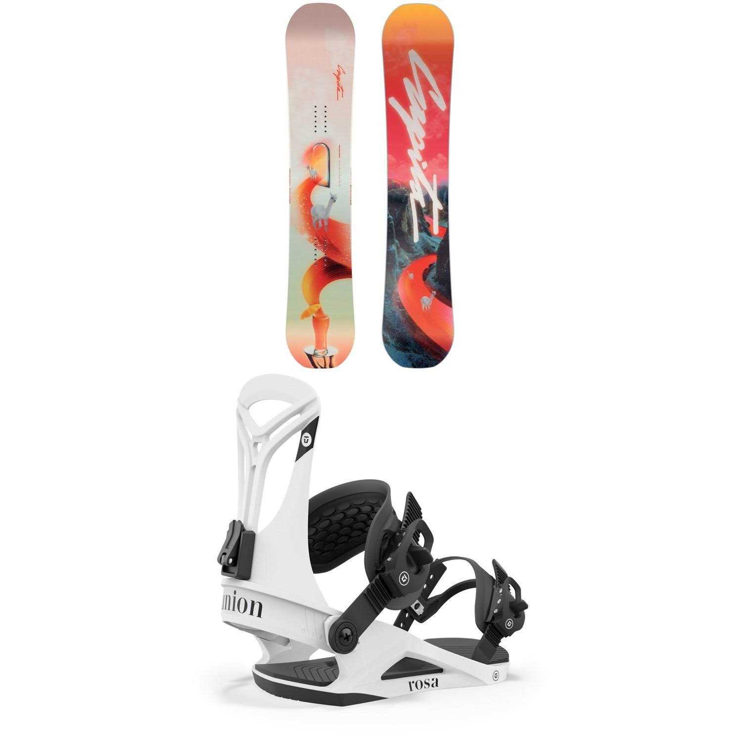 2024 Capita Space Metal Fantasy Womens Snowboard - Sports Supplies Online Store