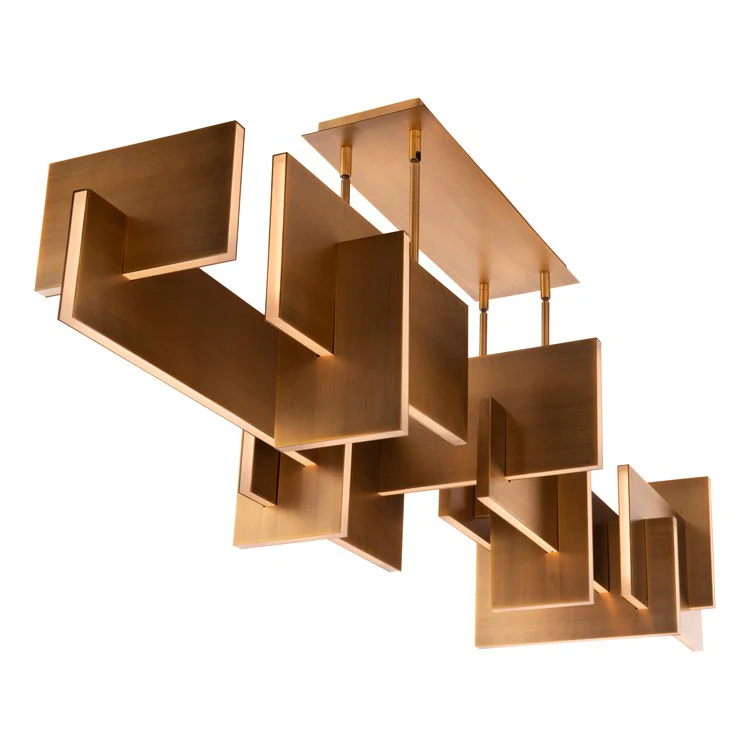 Amari Single-Light 58" LED Horizontal Chandelier 3000K