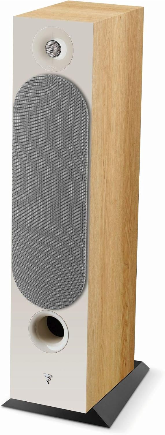 Focal Chora 826 3-Way bass Reflex floorstanding Speakers, Light Wood