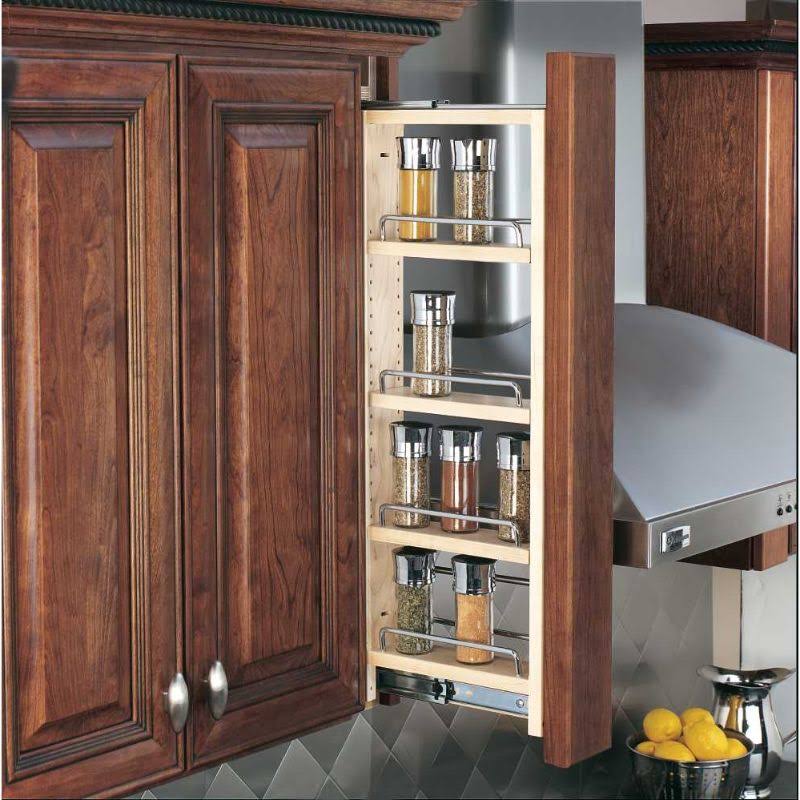 6 in. W x 30 in. H Pull-Out Between Cabinet Wall Filler