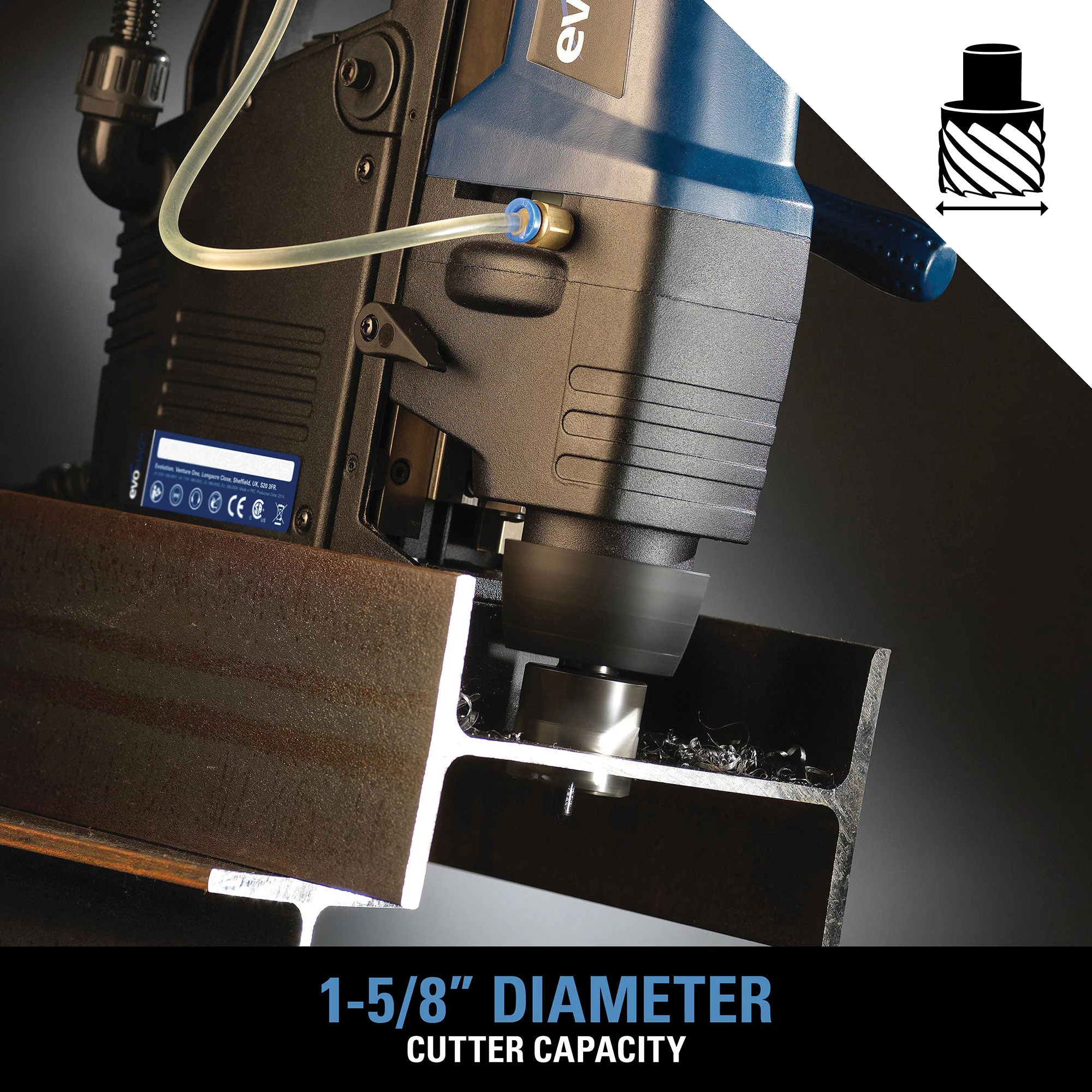 Evolution EVOMAG42: 1-5/8 In. Magnetic Drill