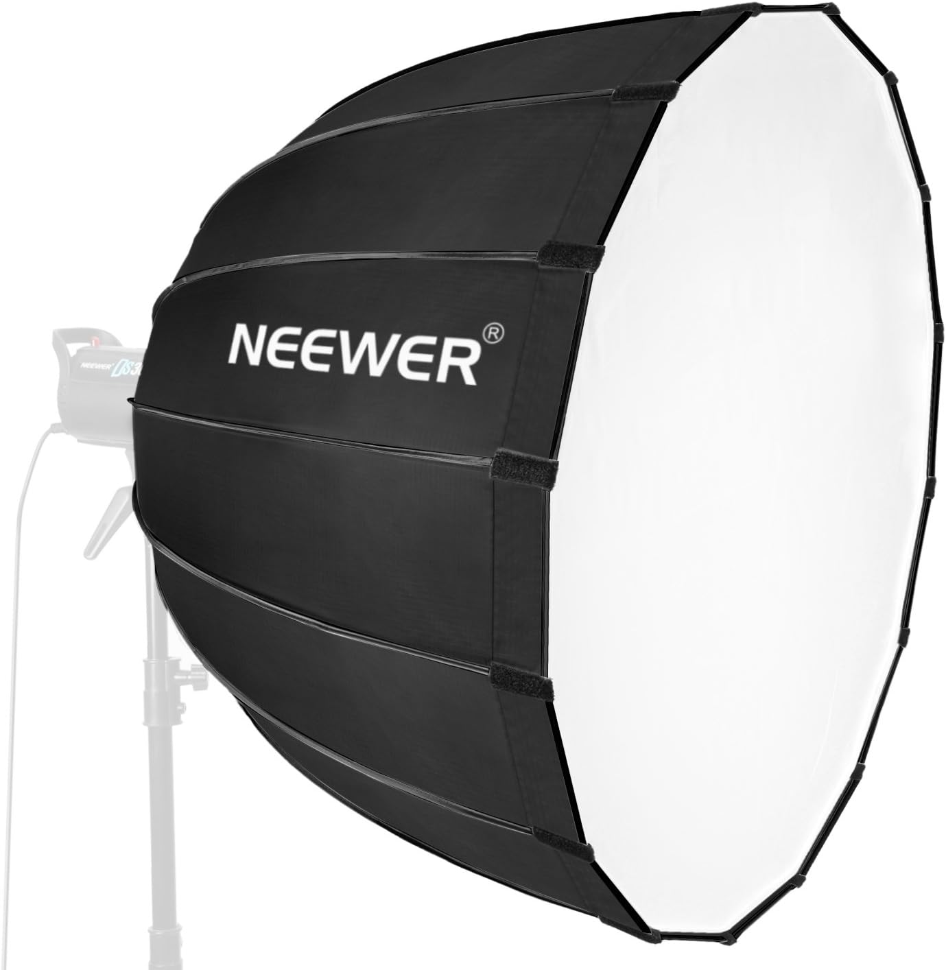 Neewer 36 inches/90 centimeters Photography Portable Speedlite Flash Hexadecagon Softbox with Bowens Mount Compatible with Neewer CB60 CB100 CB150
