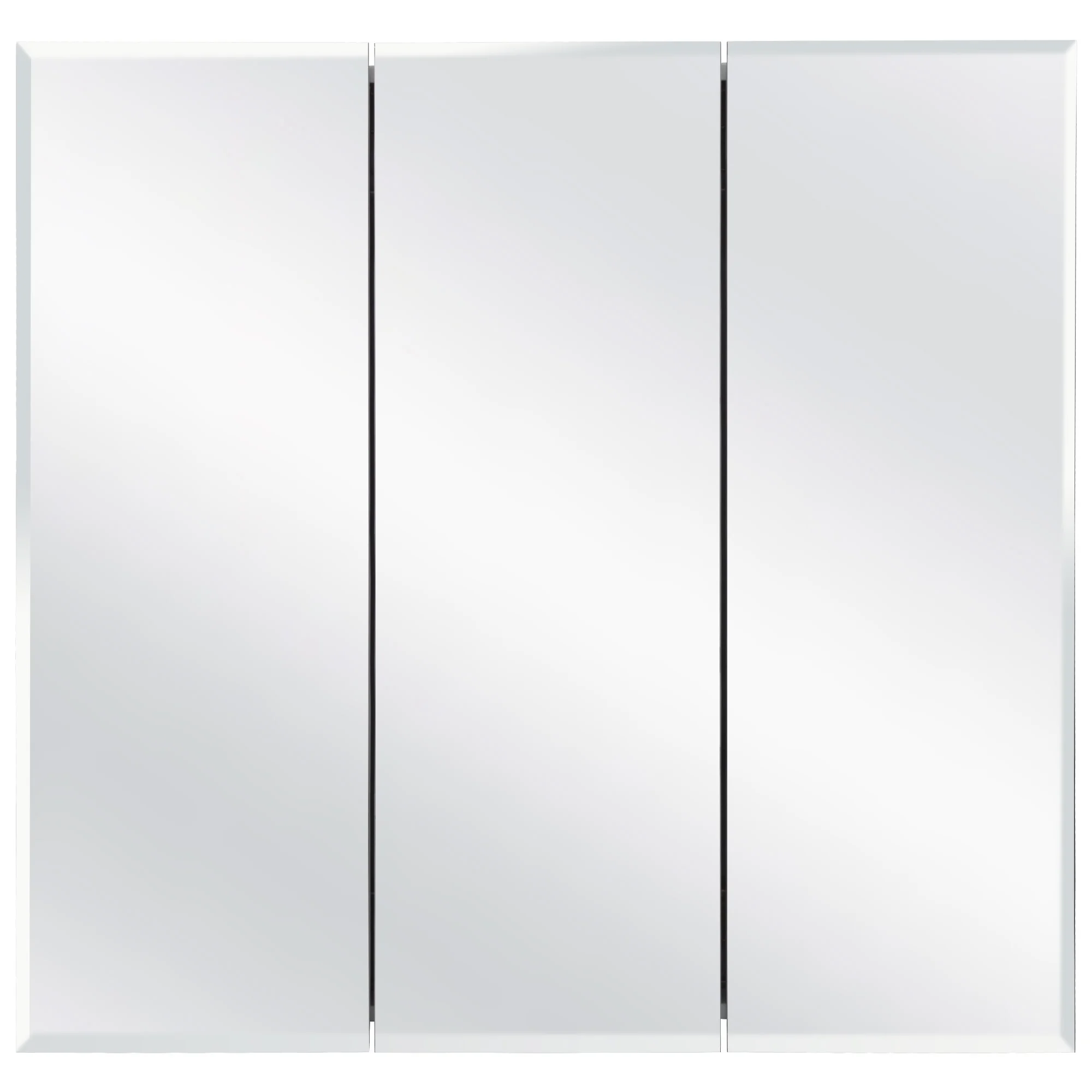 Cyprus Medicine Cabinet 24.5-Inch – Durable Pre-Assembled – Bathroom Wall Cabinet with Frameless Mirrored Doors – 4.4" X 24.5" X 25" – Design House