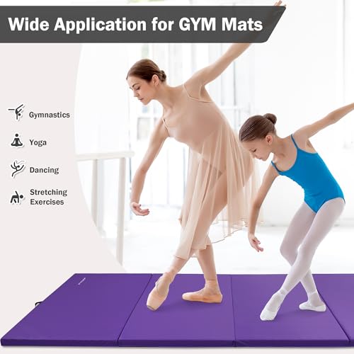 Extra Thick Folding Exercise Gymnastics Mat