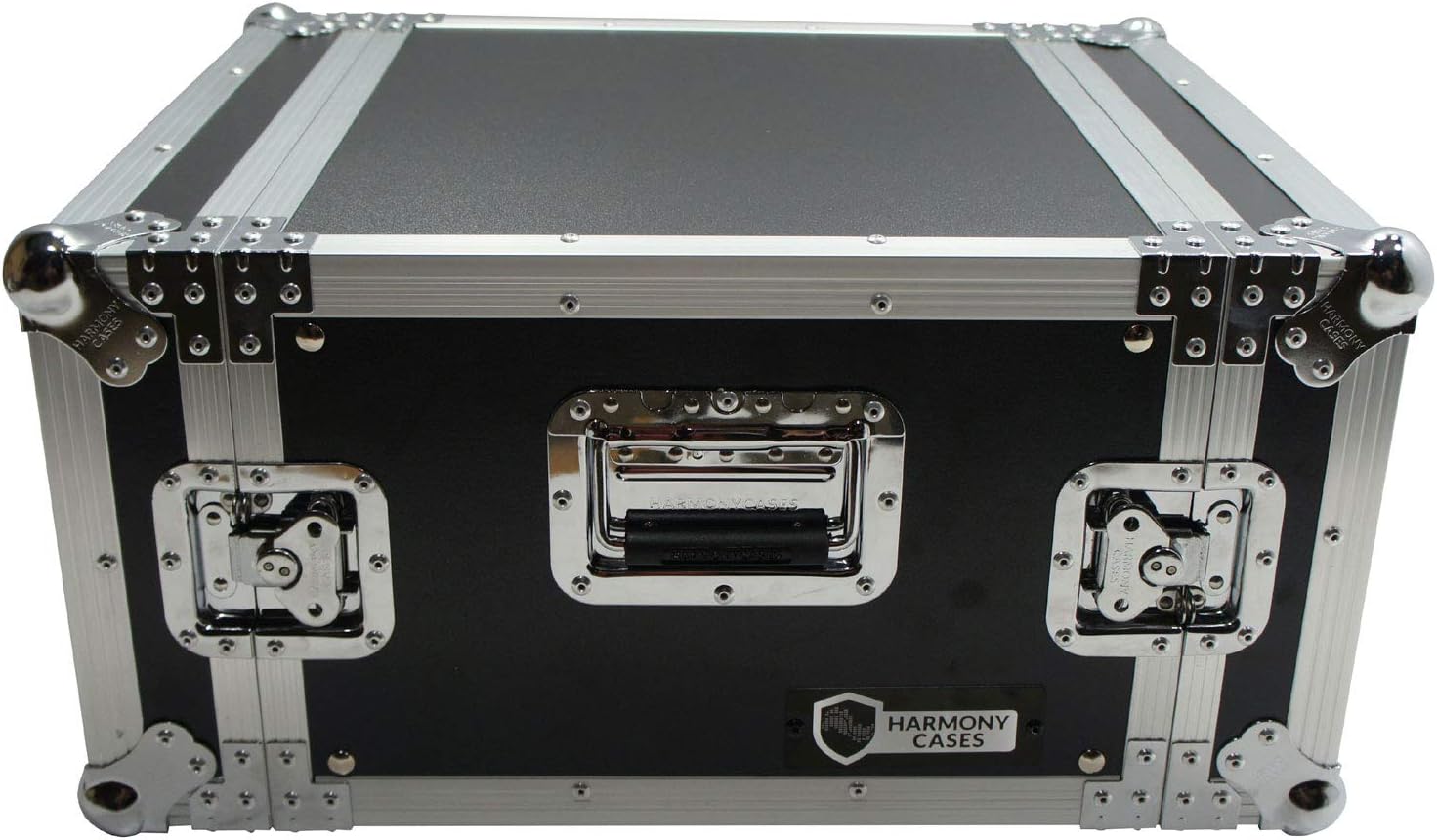 Harmony Cases HC6UAD DJ Flight Amp 6U Rack Space Road Travel Amplifier Case