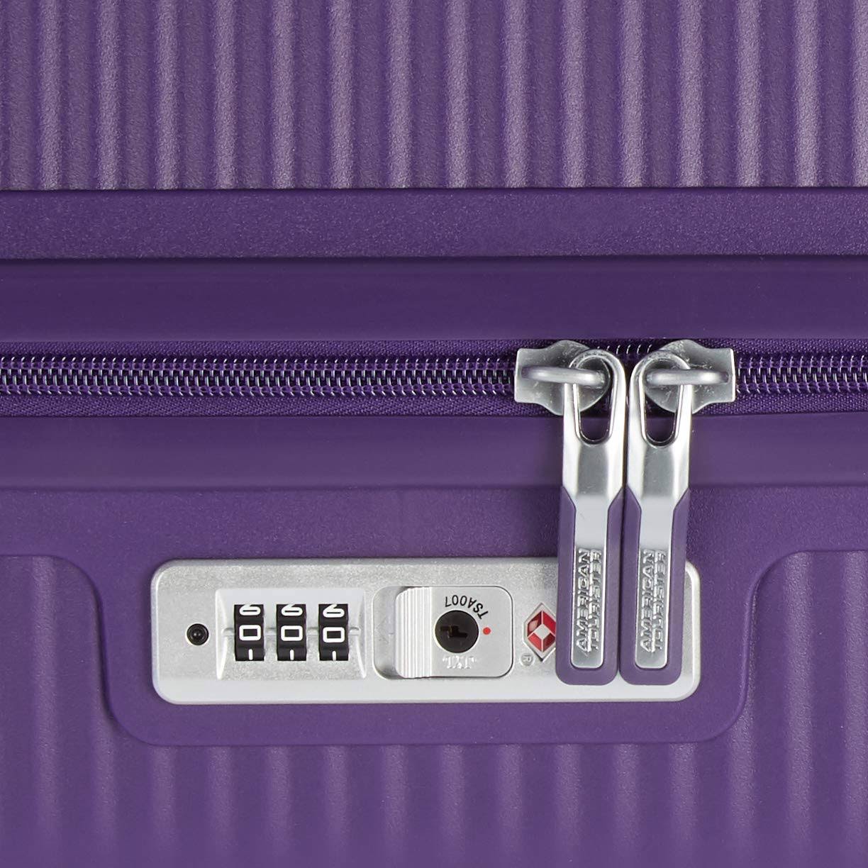 American Tourister Curio 20x22 Spinner Purple
