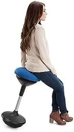 HJZBNONE Motion Stool (Black) by Uplift Desk