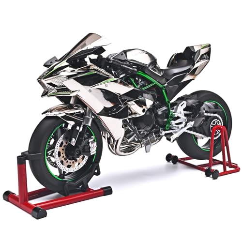 Die Cast Motorcycle 1:6 Scale for Kawasaki H2R Motorcycles Alloy Racing Motorcycle Model Power Toy Motorcycles Collection Kawasaki Model Motorcycles