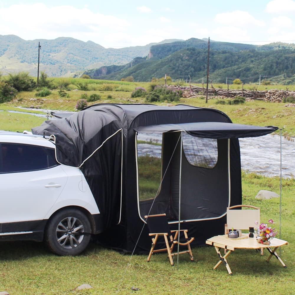 Aomxay SUV Tent，4-6 Person Pop Up Universal Tent，SUV Tents for Camping ，Suitable Camping Traveling Family Outdoor Activities