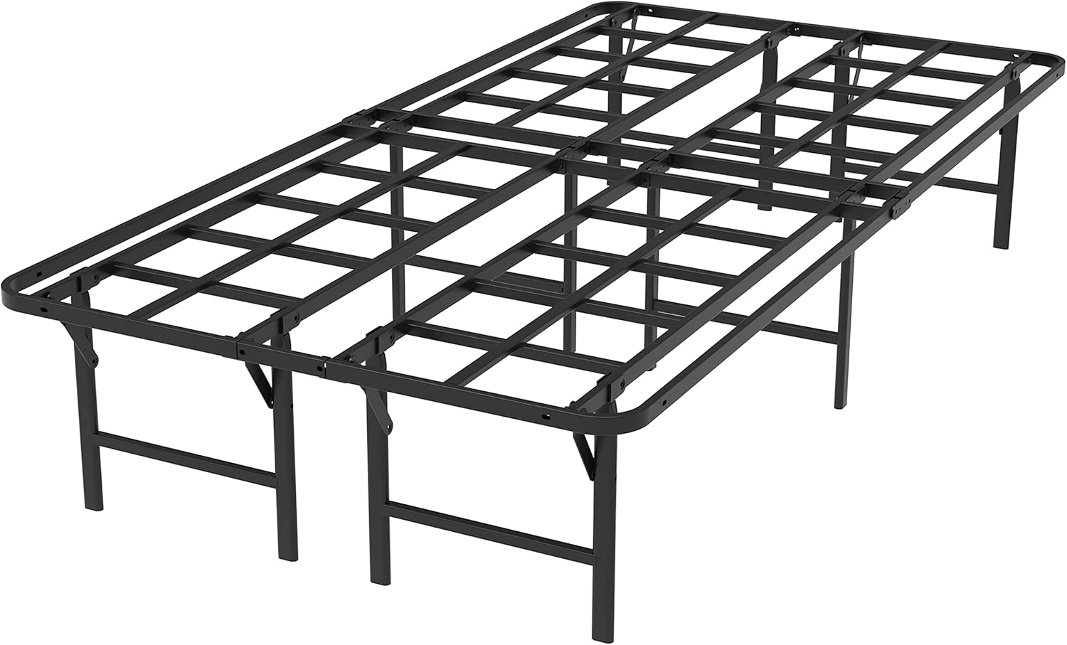 ZIYOO 16 Inch California King Platform Bed Frame Base, Mattress Foundation, Box Spring Replacement, Quiet Noise-Free